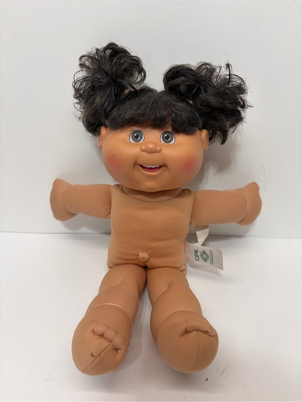 2015 Cabbage Patch Kids Doll Black Hair Brown Eyes